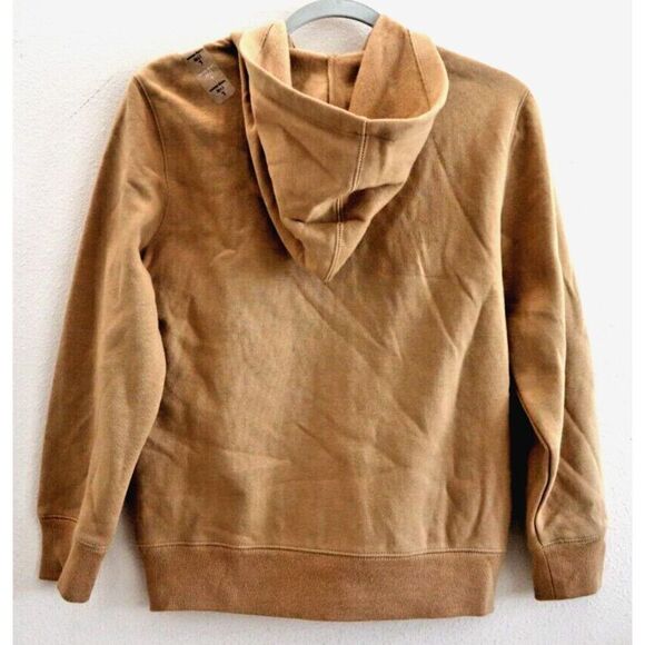 GAP Kids 781297-01-1 Kids Sz L (10) Brown Plaid Arch Logo Full Zip Fleece Jacket - Picture 2 of 8